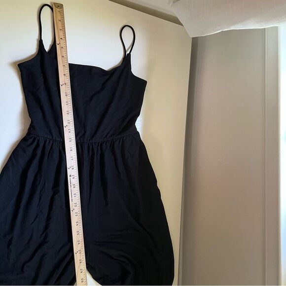 Reformation Chandler Jumpsuit Wide Leg Black Lyocell Pockets Size Medium - Picture 11 of 13